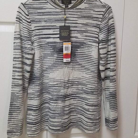 Charter Club luxury CASHMERE sweater. NWT - Picture 3 of 16